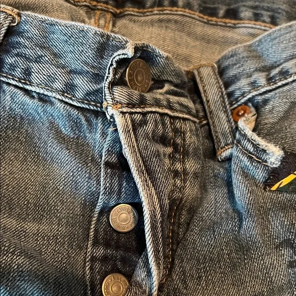 Distressed patchwork jeans by Polo Ralph Lauren size 27 - Picture 12 of 12